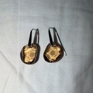 Swarovski Brown Crystal Drop Earrings - Women Jewelry